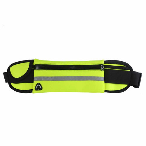 Velocity Water-Resistant Sports Running Belt and Fanny Pack for Black Lavender