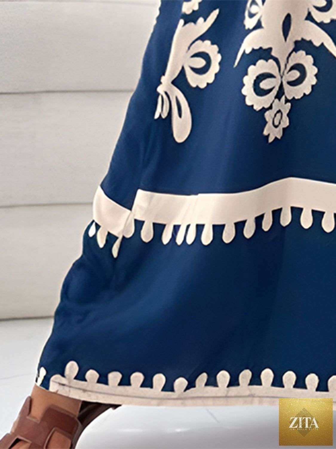 Elegant summer maxi dress for women with printed spaghetti straps, sleeveless design, by Stevvex, perfect for warm weather occasions.