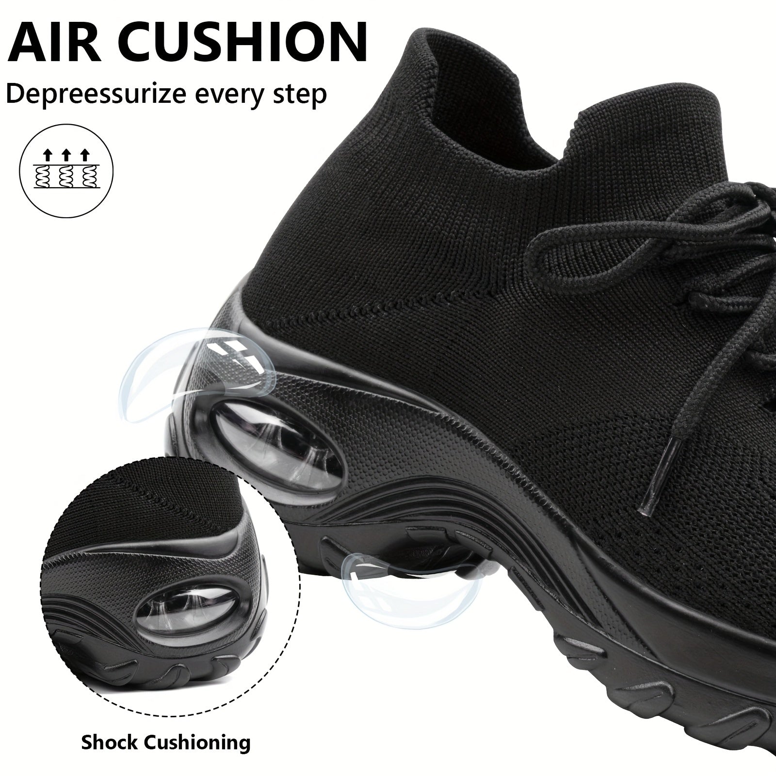 Lightweight Cushioned Comfort Breathable Arch Sneakers