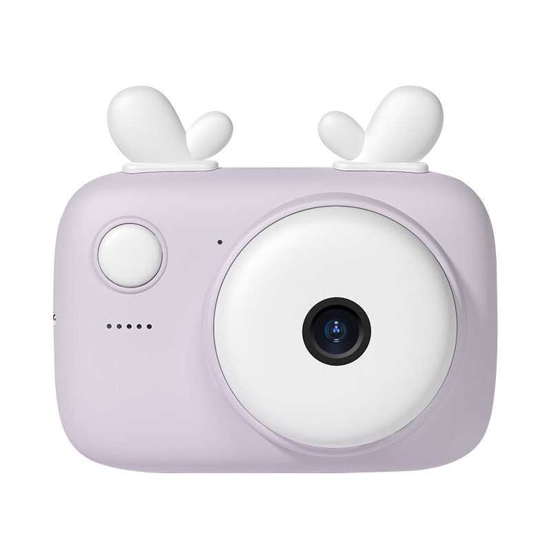Kids Photo Camera Macaron Mini SLR Maroon Asteria