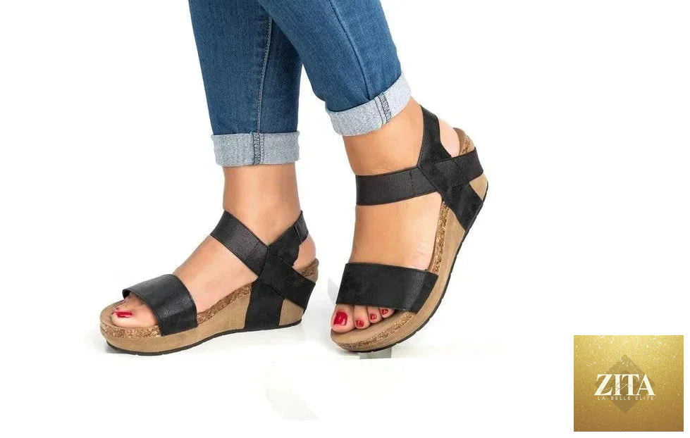 Women beach sandals and flat shoes from Trendy Attic Store01, featuring comfortable straps and casual summer style.