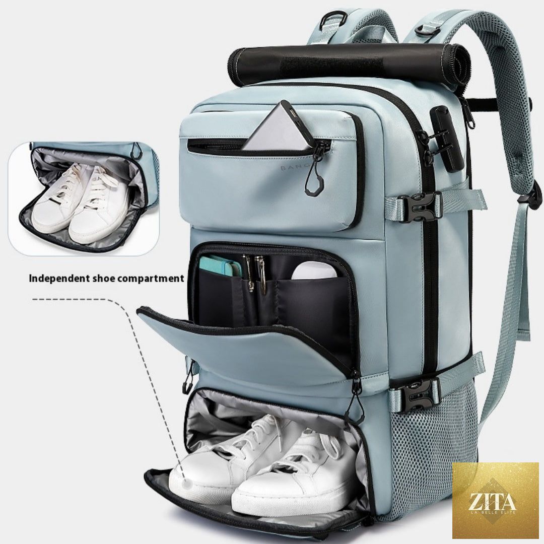 Large Capacity Lightweight Multifunctional Travel Backpack