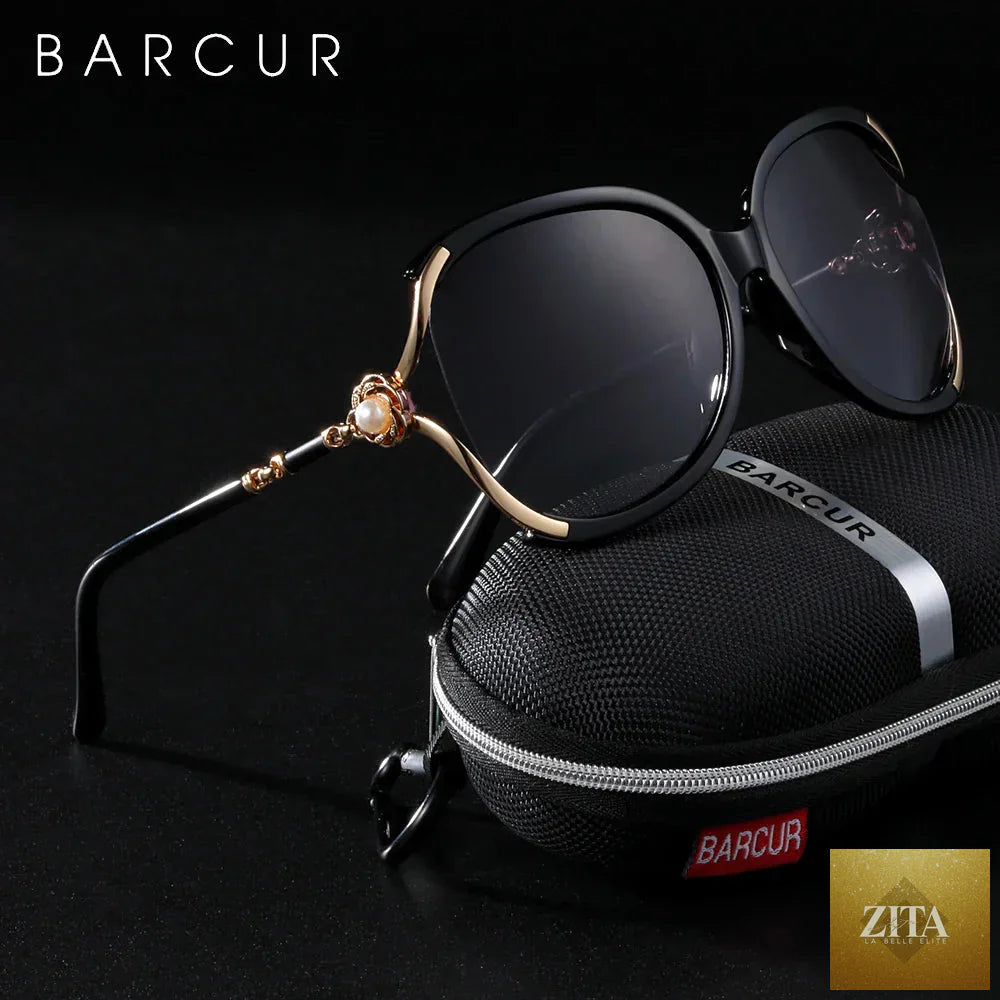 Stevvex BARCUR butterfly sunglasses for women with polarized lenses and UV400 protection, perfect for summer sun protection.