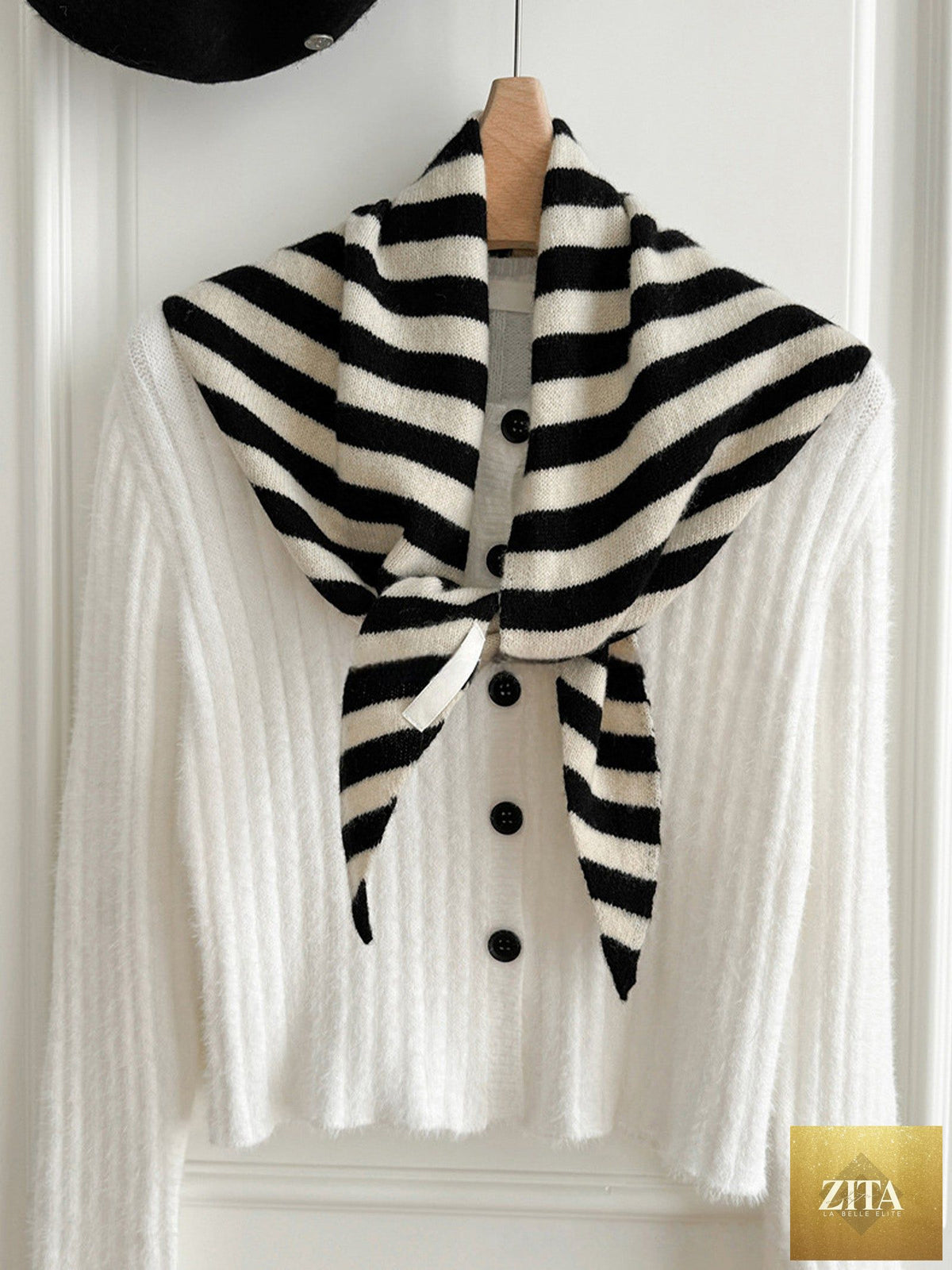 100% Australian Wool Functional Triangle Scarf