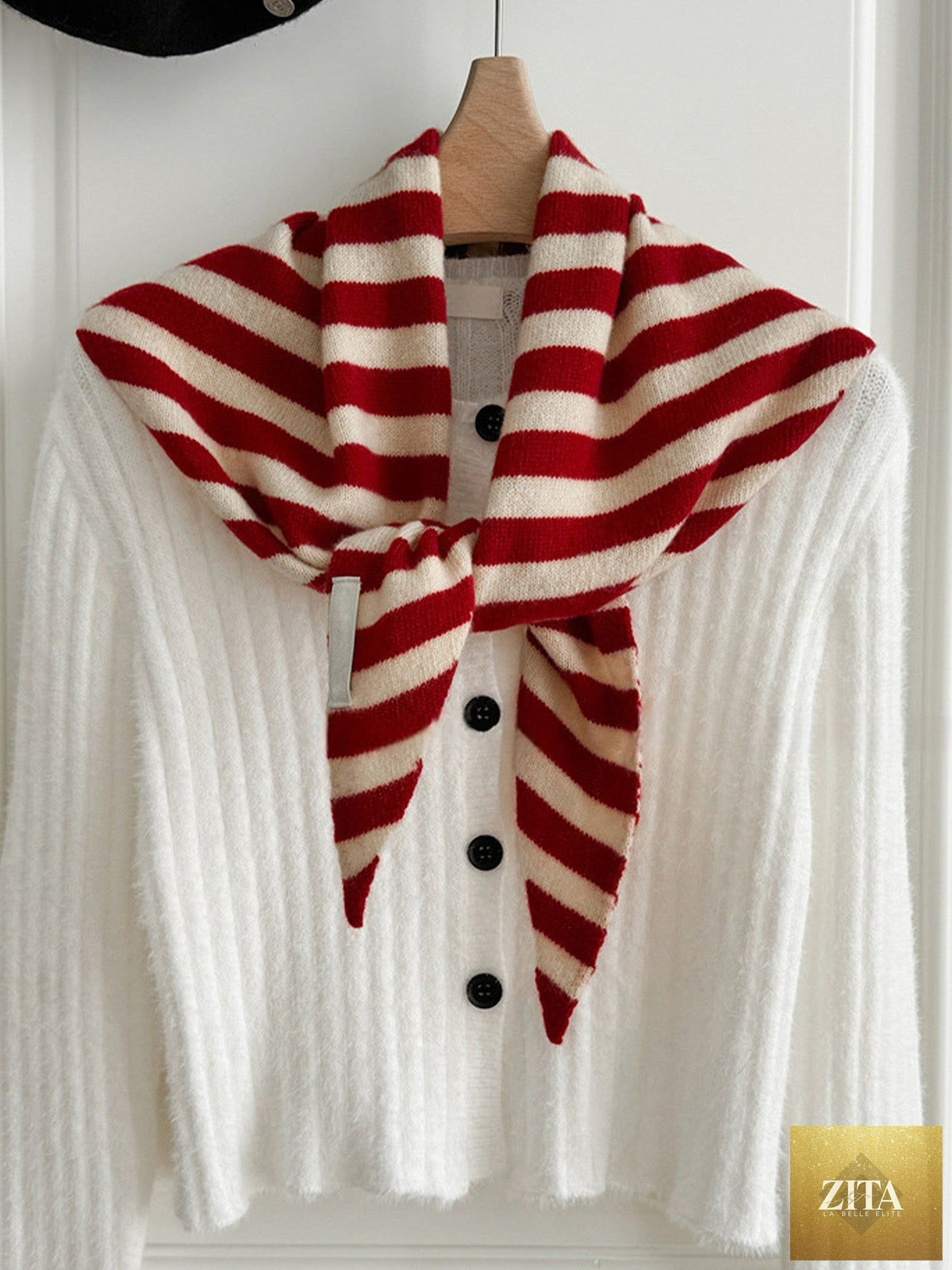 100% Australian Wool Functional Triangle Scarf