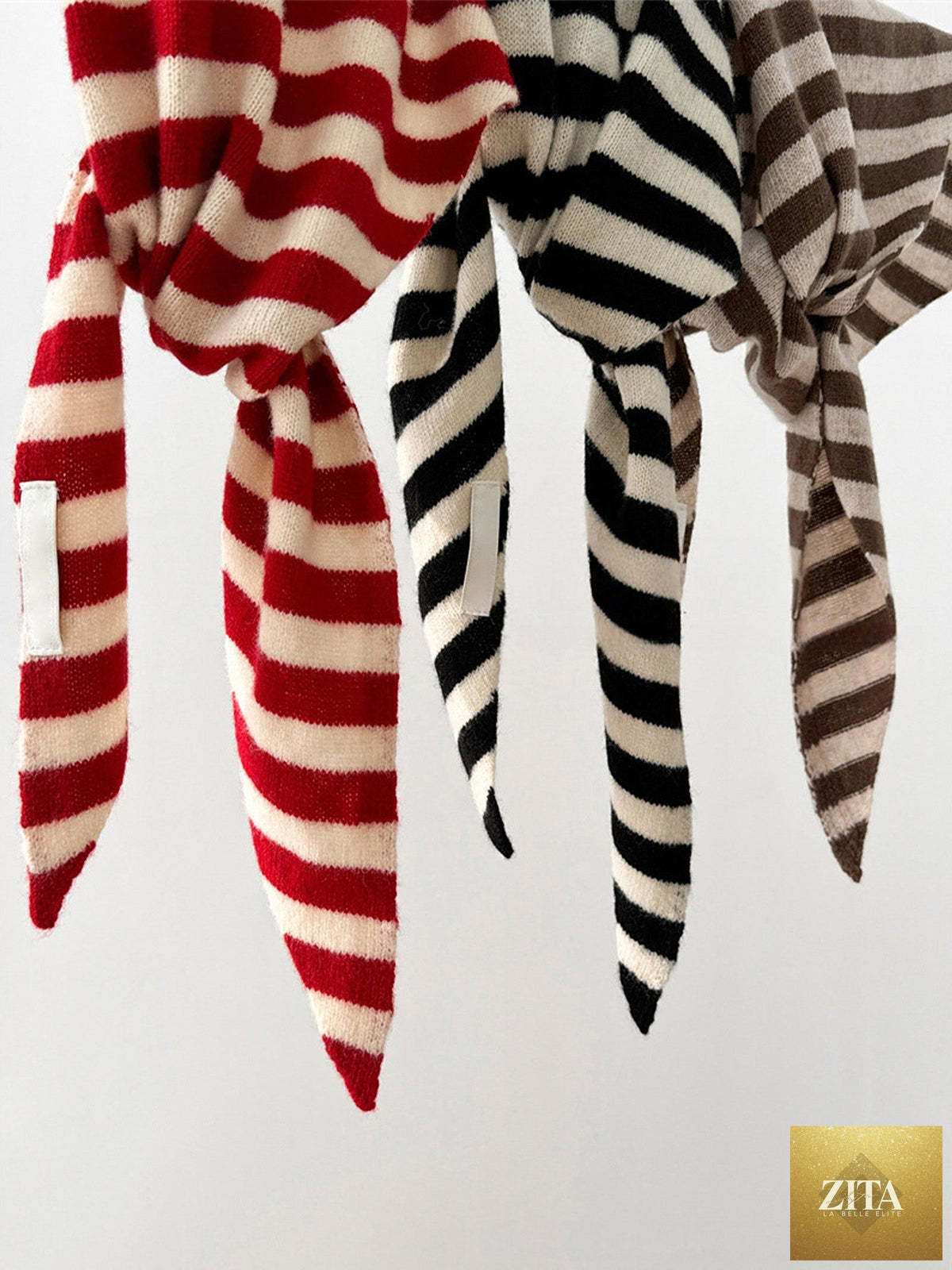 100% Australian Wool Functional Triangle Scarf