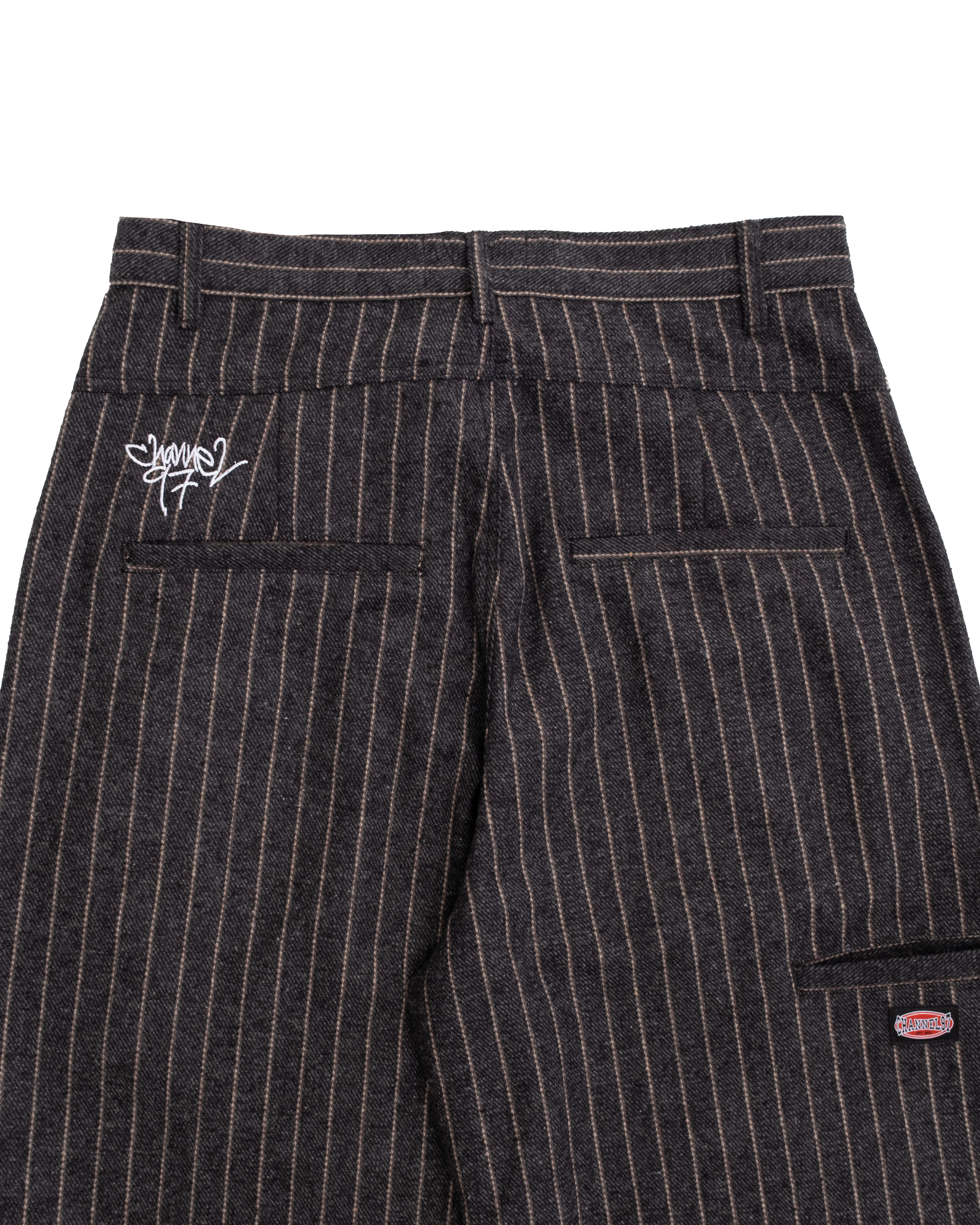 TOPSTITCH DENIM (PINSTRIPE)