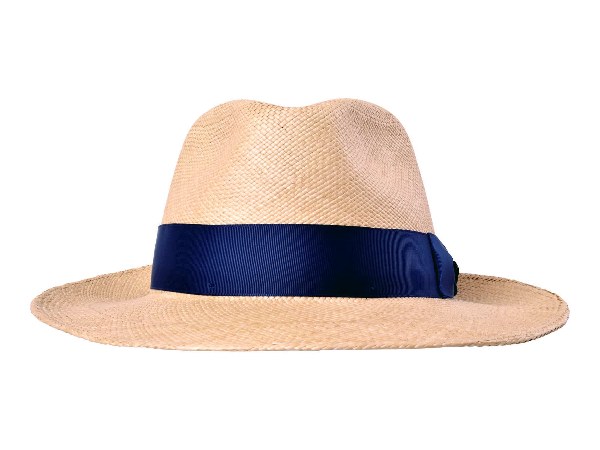 Beige Panama fedora hat from Bigalli Hats USA with a wide brim and stylish design, perfect for sun protection and fashion.