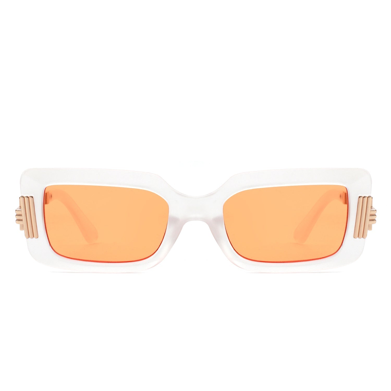 Sylphine - Oversize Sporty Square Chunky Shield Sunglasses Gray Baobab