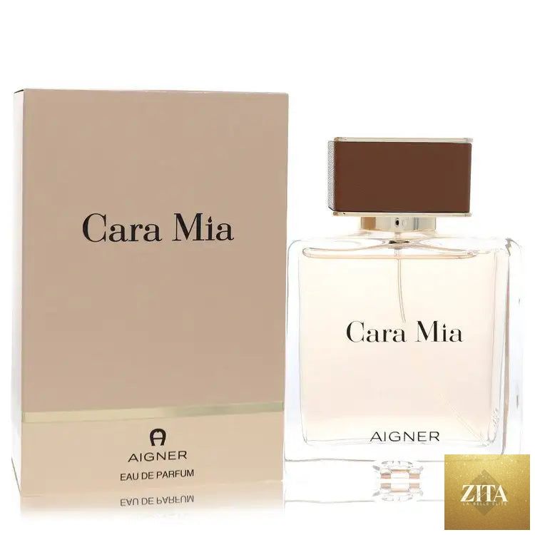 Elegant perfume bottle of Cara Mia by Etienne Aigner for women, featuring a sleek design from Gamer Scents.
