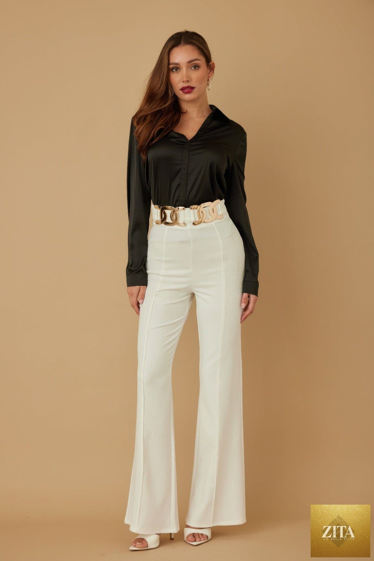 High waist fashion pants from Tigbul's Variety Fashion Shop, showcasing stylish design and comfortable fit.