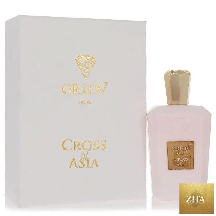 Elegant perfume bottle of Cross Of Asia by Orlov Paris for women, from Gamer Scents, featuring a sophisticated design.