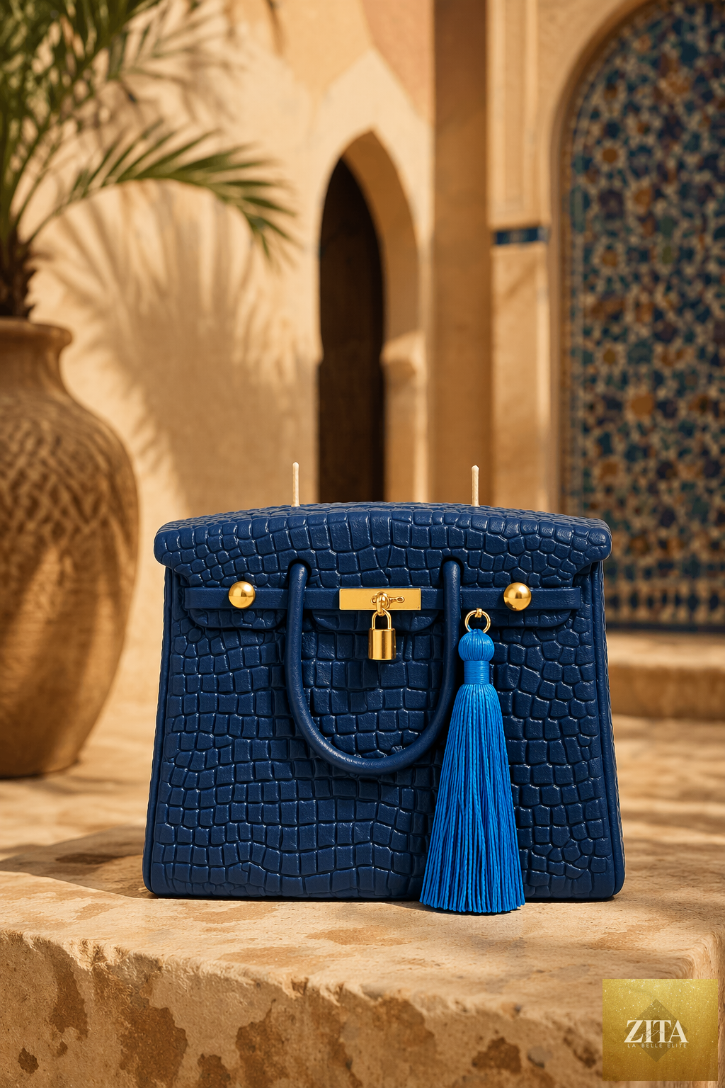 Luxurious Onali Pure The Bleue Iconic candle bags featuring elegant design and premium packaging for a sophisticated look.