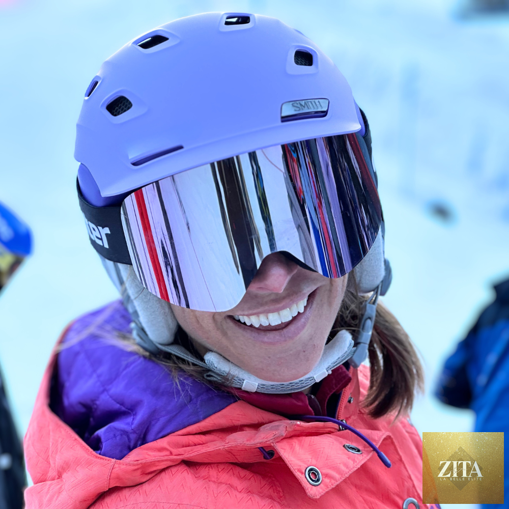 Eastern Outer Frameless MAG ski and snowboard goggles with clear lens and black frame, designed for optimal visibility in winter sports.