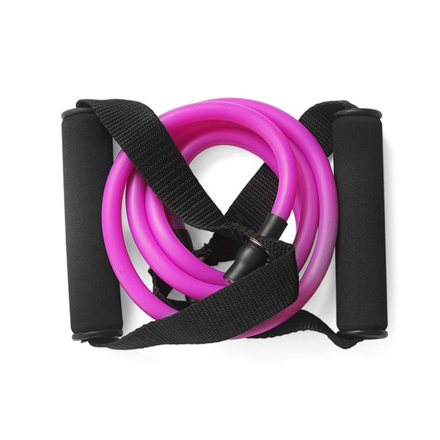 Fitness Rope Exercise Tubes Rubber Elastic Orchid Milo