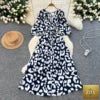 Women’s V-neck tunic casual midi dress by Trendy Attic Store01, featuring a slim fit and comfortable design in a stylish, versatile silhouette.