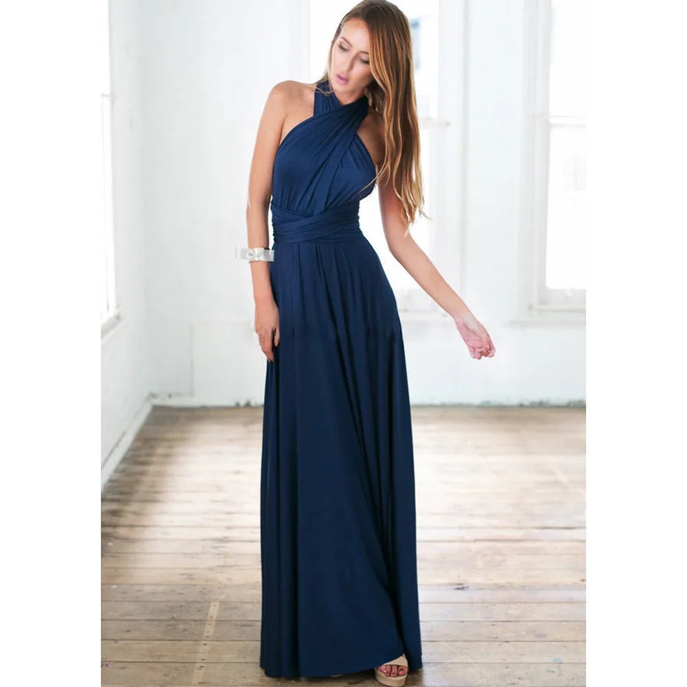 Boutique Backless Sexy Sleeveless Temperament Women's Dress
