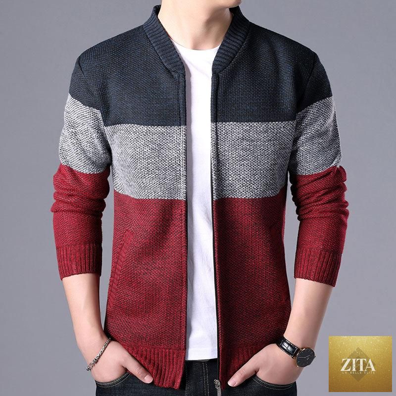 Stevvex men's winter jacket with hood, slim fit fleece design, soft warm fabric, solid casual and business outerwear.