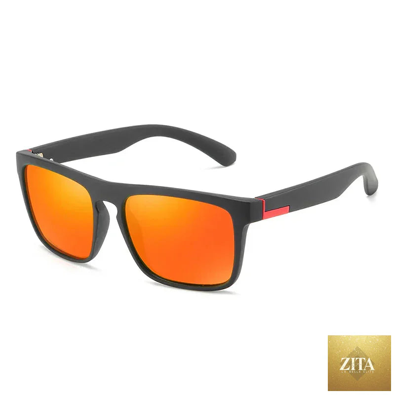 Stevvex BARCUR men's polarized driving sunglasses with UV400 protection, lightweight TR90 frame, anti-glare lenses, stylish summer eyewear