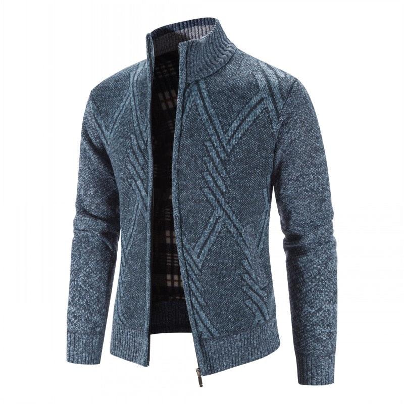 Stevvex men's autumn winter fleece jacket, slim fit, lightweight hooded soft sweater with solid casual and business style.