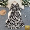 Women’s V-Neck Tunic Slim Casual Midi Dress by Trendy Attic Store01, shown in a soft fabric with a relaxed fit and V-neck design.