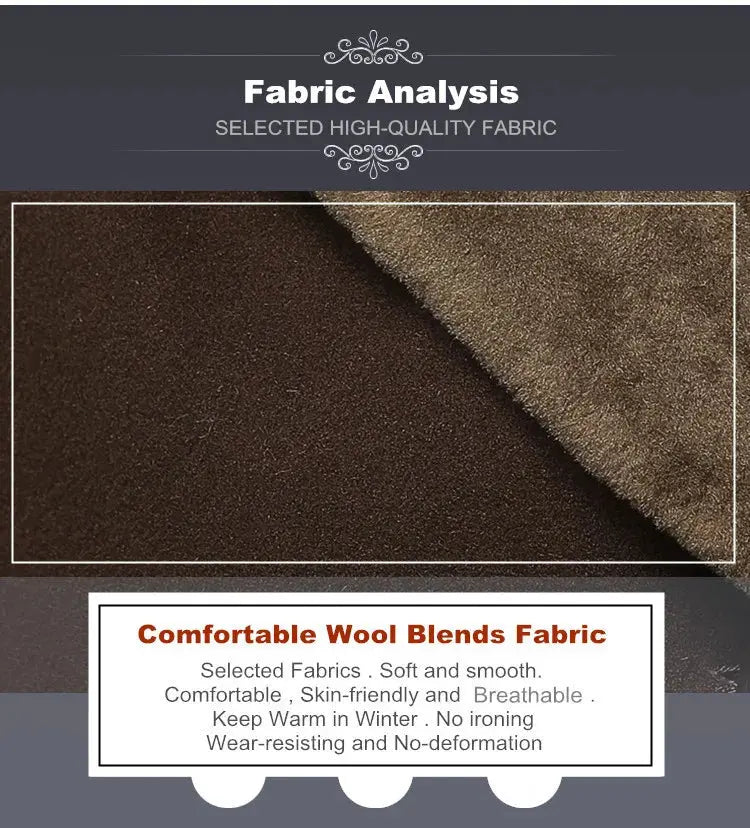 M-5XL Women Wool Blends Coat Autumn Winter 2025 Fashion Mother Thicken Cashmere Collar Long Jacket Slim Tops Outerwear Female ZITA LA BELLE ÉLITE