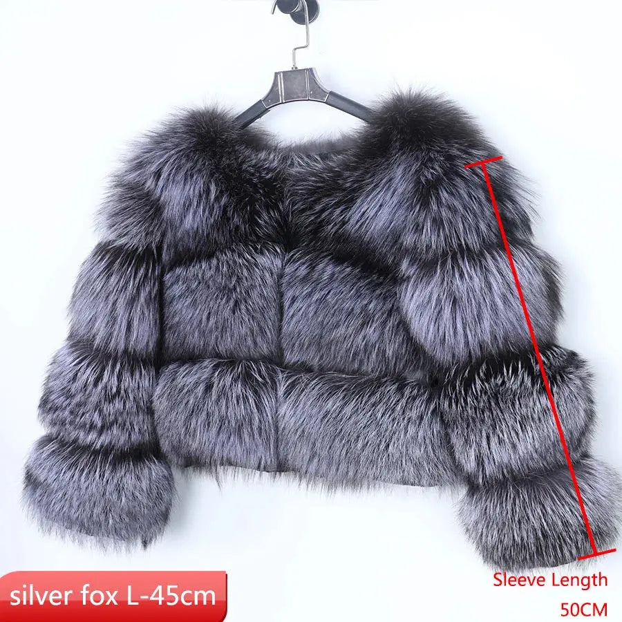 MAOMAOKONG Super Hot Winter Women Luxury Thick Real Raccoon Fur Coat Natural Fox Fur Jacket Plus Size Furry Jackets Female Vest ZITA LA BELLE ÉLITE