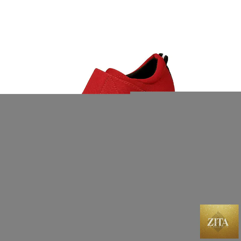 Korean style women sneakers with thick platform sole for height increase, featuring trendy design and comfortable fit