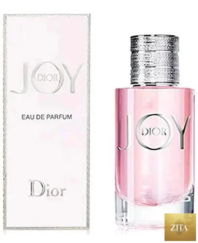 Mandotos Dior Joy women's perfume spray 3.0 oz bottle with elegant packaging and floral design.