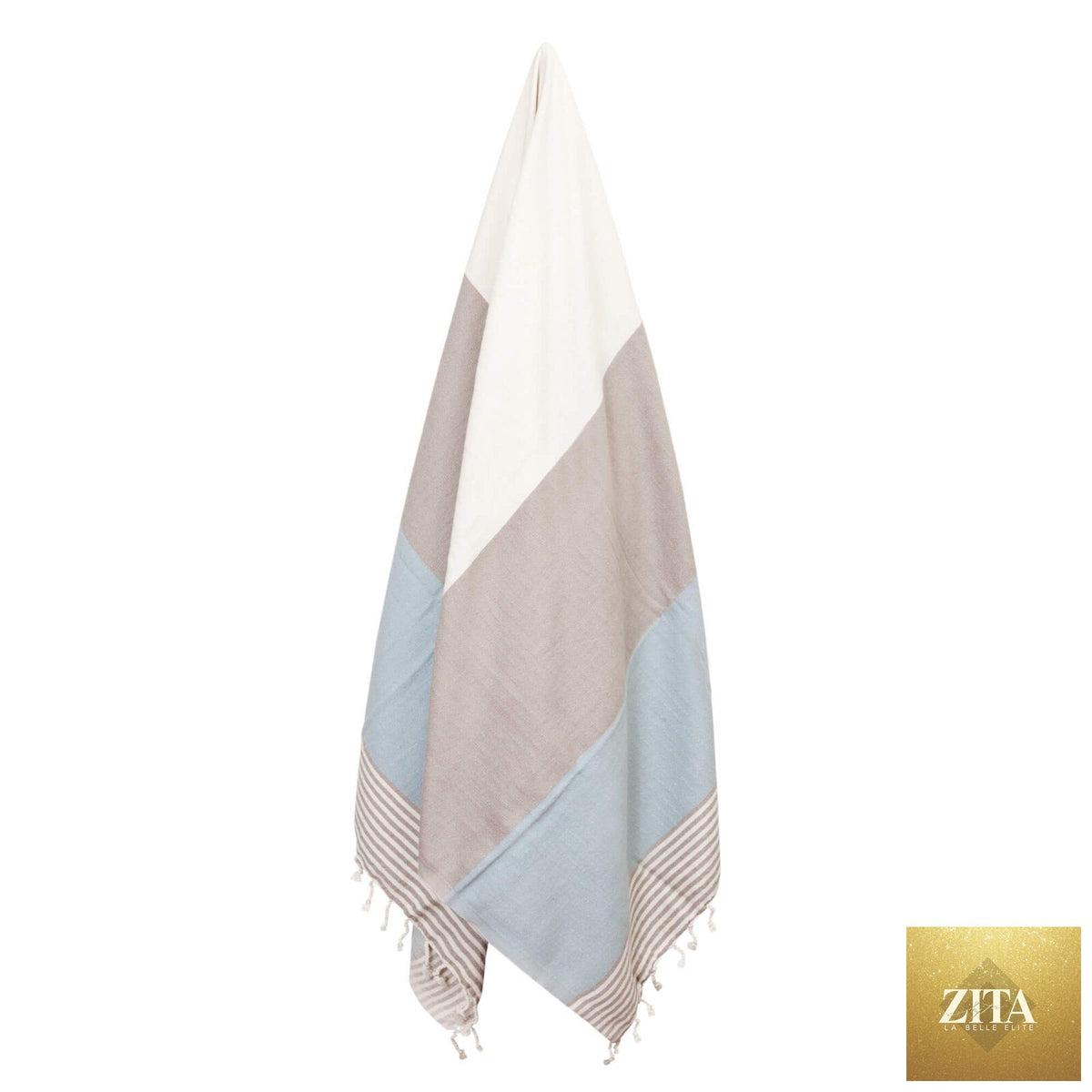 Multi-color Turkish towel bundle by Zita La Belle Elite, featuring vibrant, soft Turkish towels with intricate woven patterns.