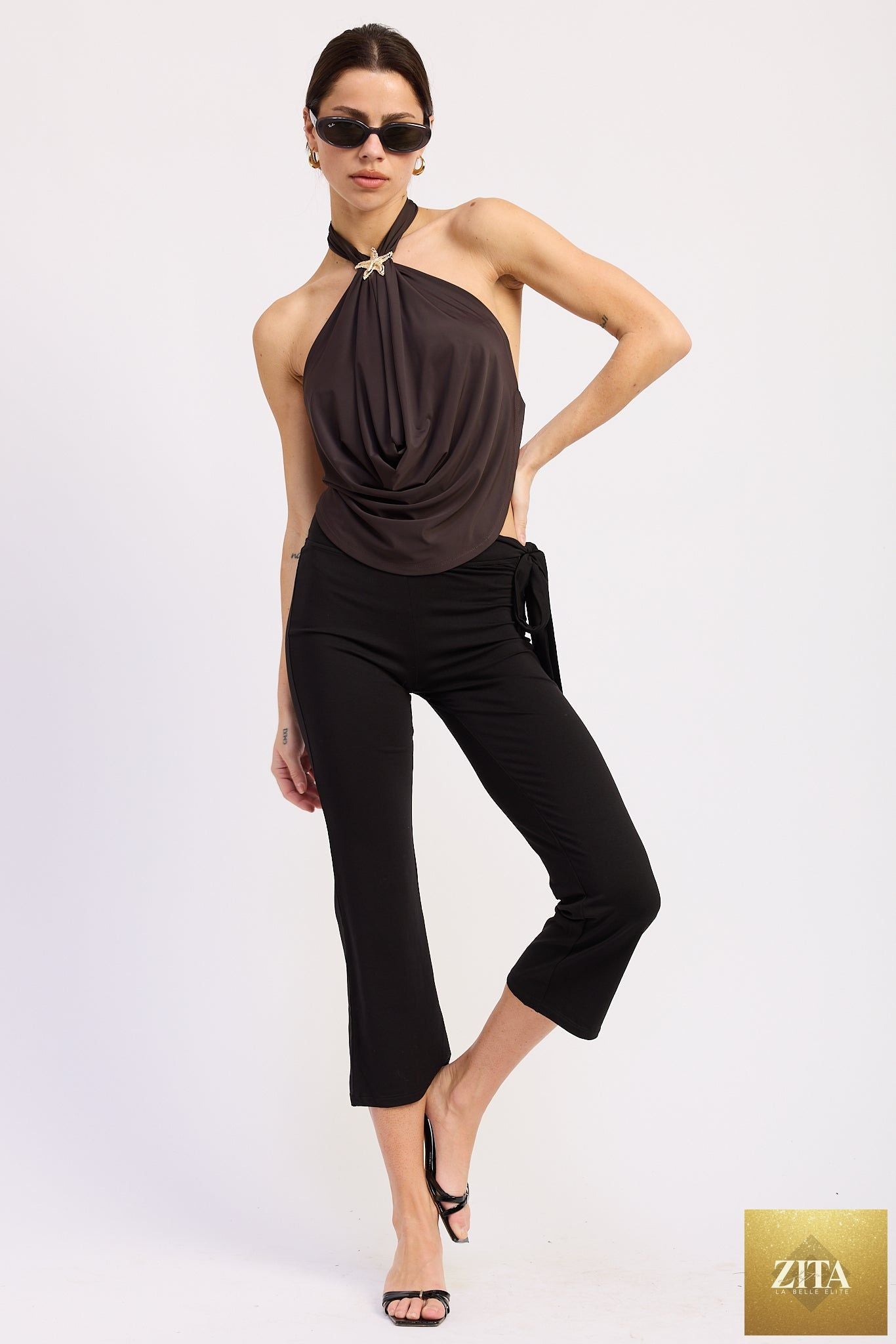 Virelle Halter Top