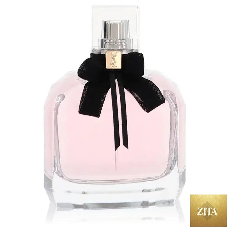 Yves Saint Laurent Mon Paris perfume for women by Gamer Scents, featuring elegant perfume bottle with floral and fruity design.