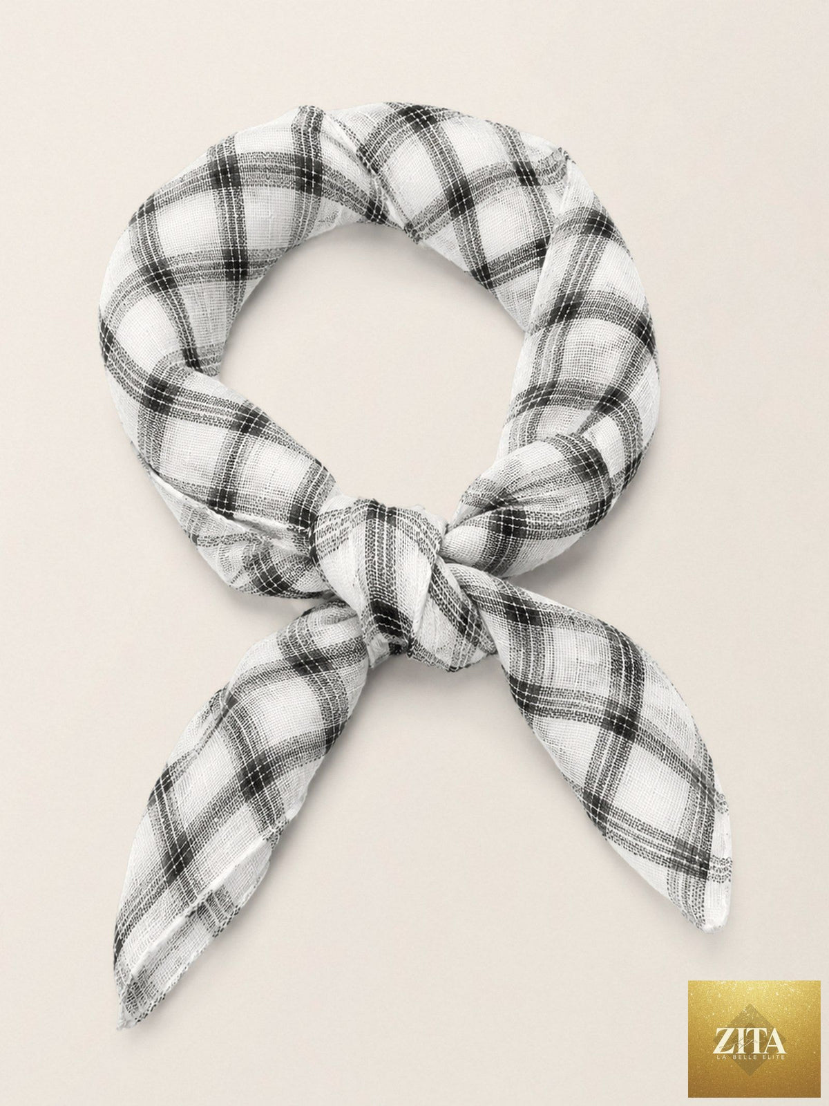 Natural Linen Soft Texture Scarf