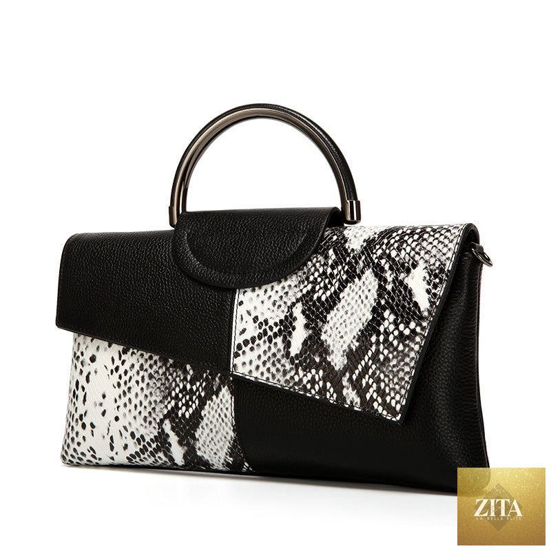 Large capacity women's evening clutch bag with crocodile pattern, stylish banquet handbag for women by SHOMICOBOUTIQUE