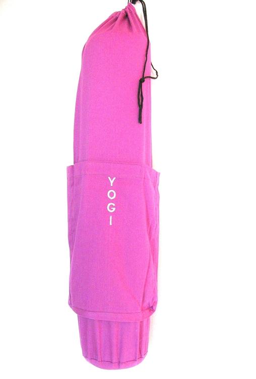 Yoga Bag - OMSutra Slogan Mat Bag Alabaster