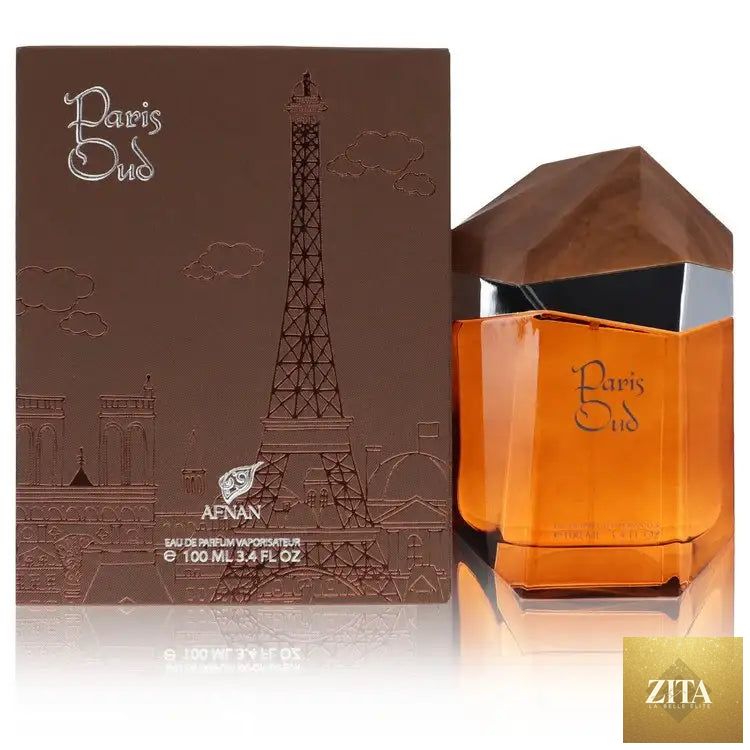 Paris Oud by Afnan perfume for women, elegantly designed bottle showcasing luxurious fragrance from Gamer Scents.