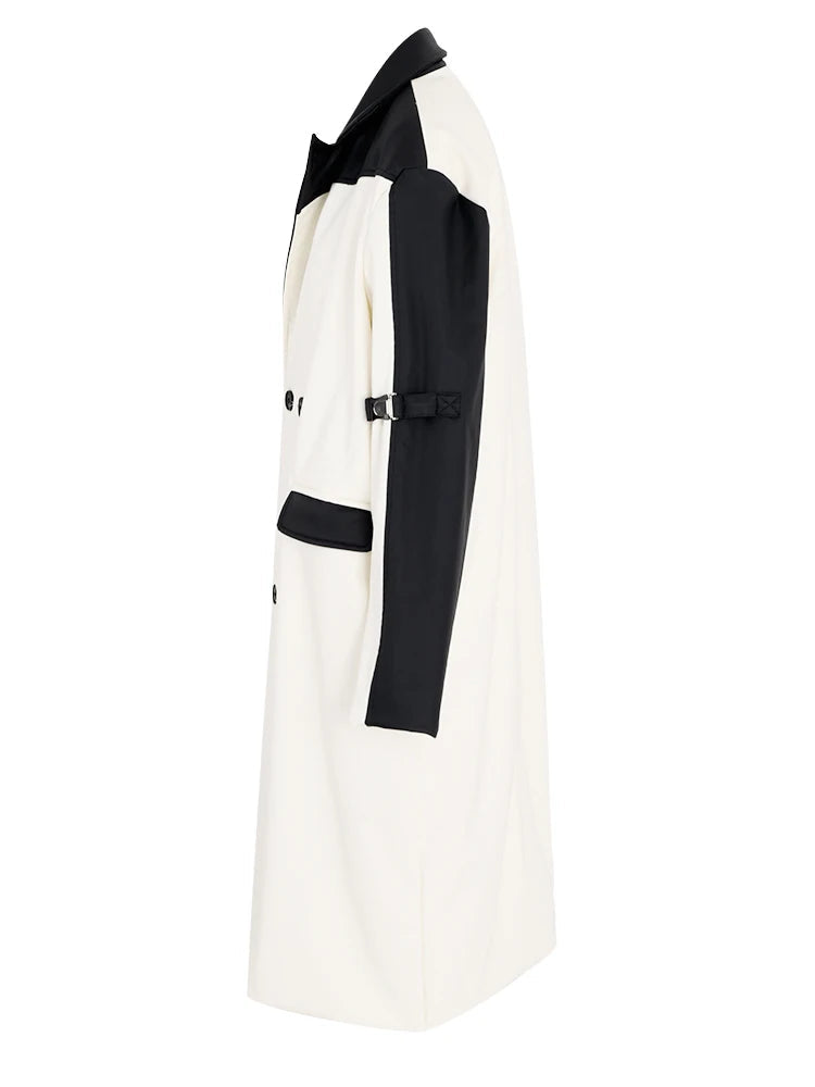 PU Leather Trench, Hudson Yards | Women - BYMANYC ® New York