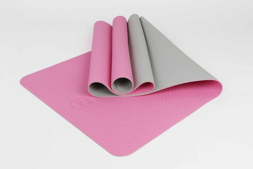 2 Tone TPE Premium Yoga Mat Azure Jason