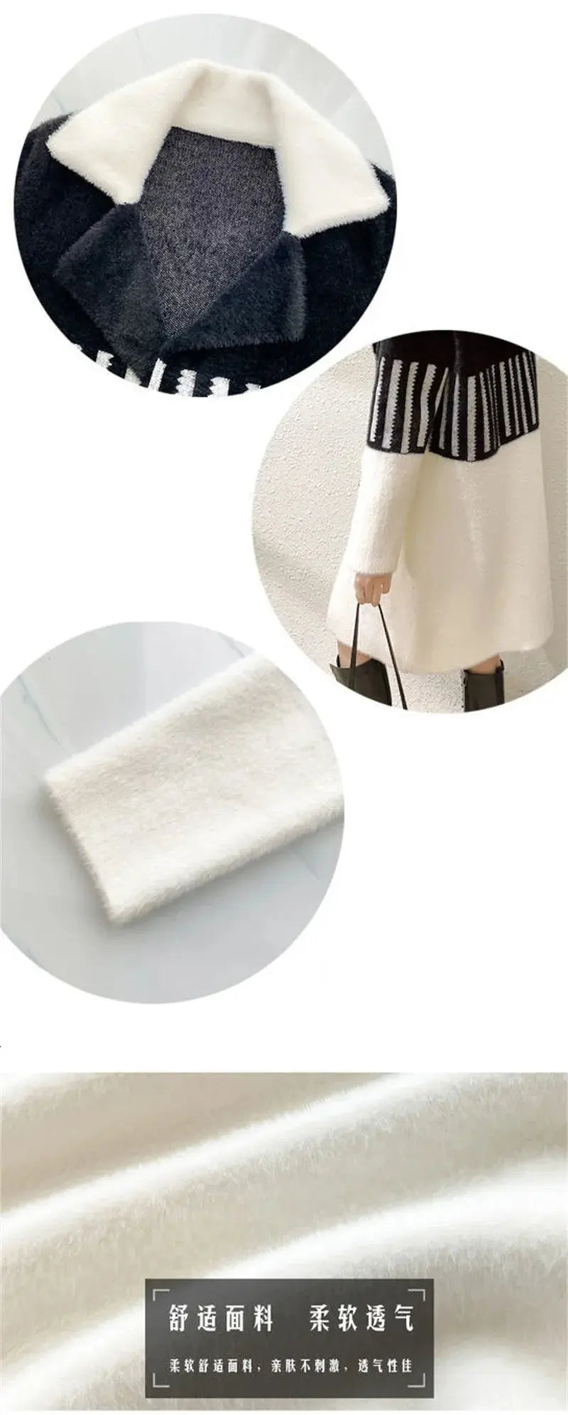 Women Imitation Mink Velvet Overcoat NEW Autumn Winter Female Coat Jacket Women's Korean Simple Long Mink Windbreaker ZITA LA BELLE ÉLITE