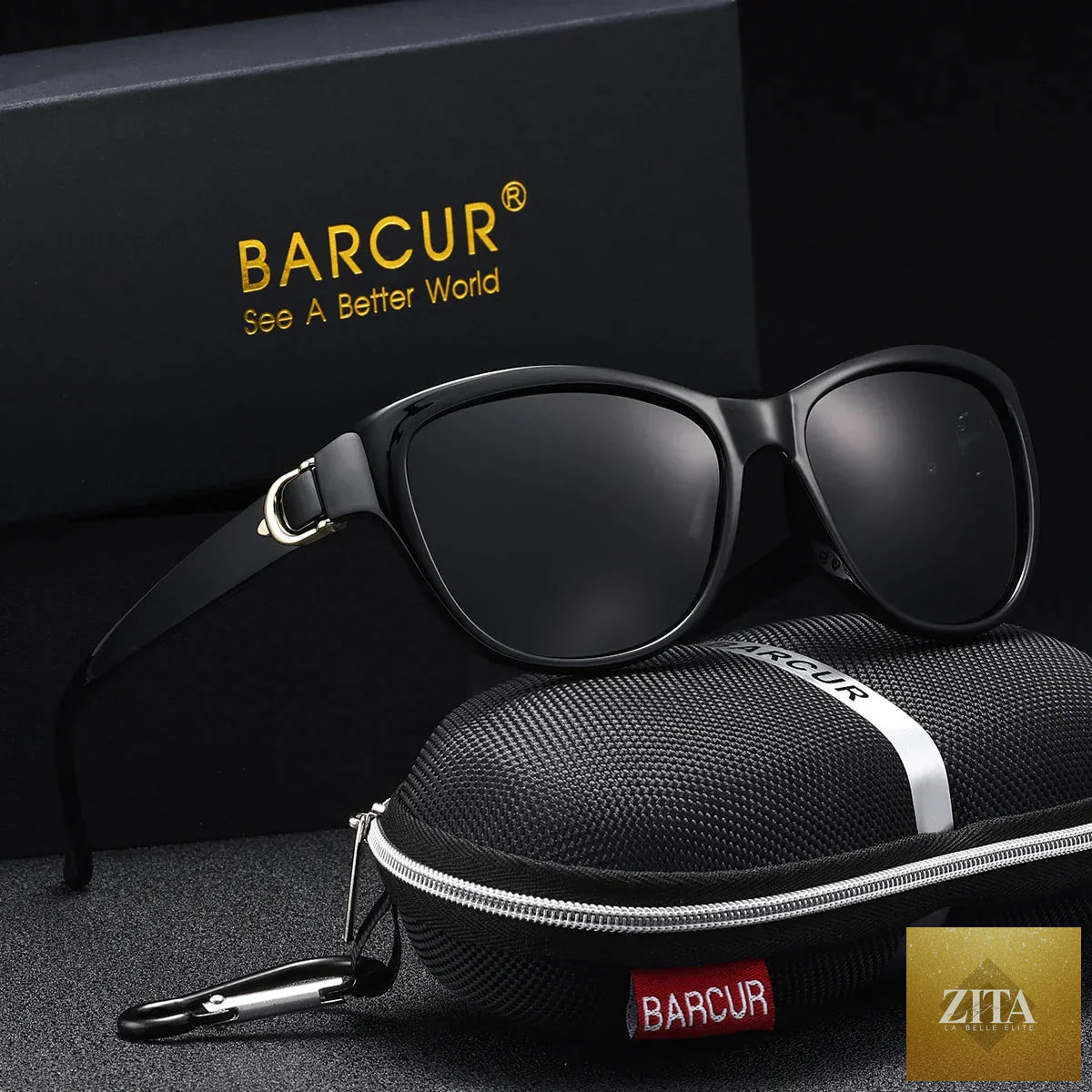 Stevvex BARCUR polarized men's elliptical sunglasses with gradient TAC lenses, UV400 protection, lightweight stainless steel frame, outdoor style