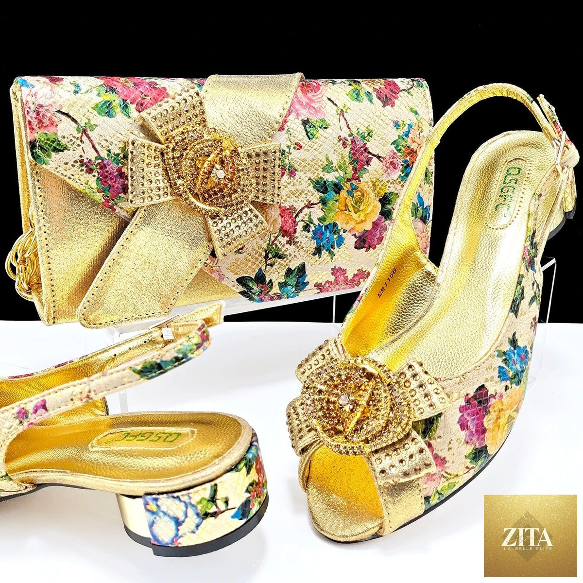 Elegant Italian shoes and matching bags by EdleessFashion, featuring luxurious leather and stylish design.