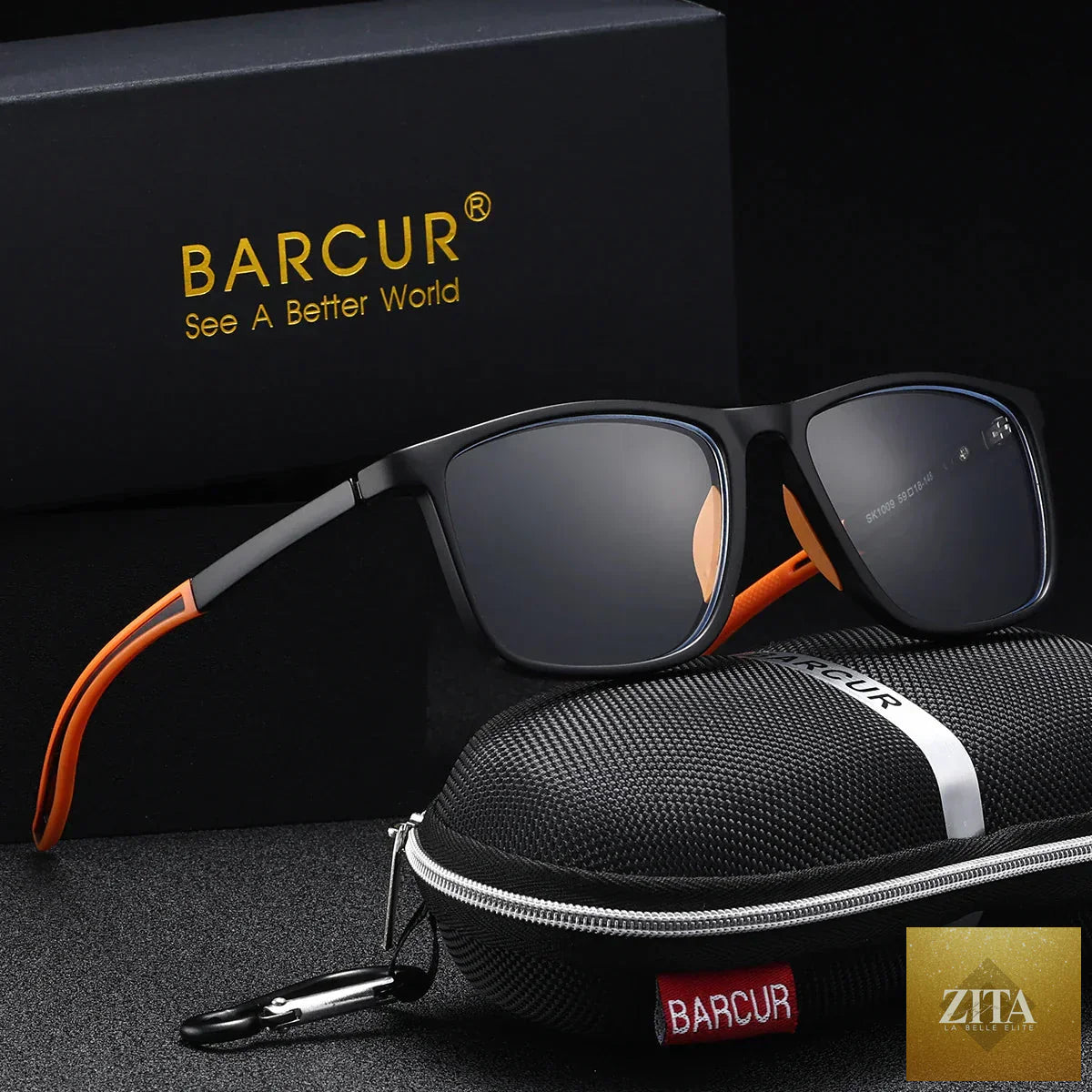 Stevvex Barcur sports style anti-blue light reading glasses with transparent PC frame, lightweight rectangle design for men and women.