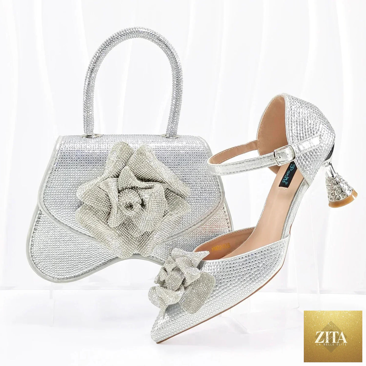 Luxurious shoes and bags set by EdleessFashion featuring stylish footwear and matching handbag in elegant design