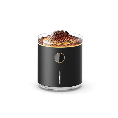 Volcano Flame Essential Oil Aroma Diffuser 350ML Smoke Circle Air Maroon Asteria