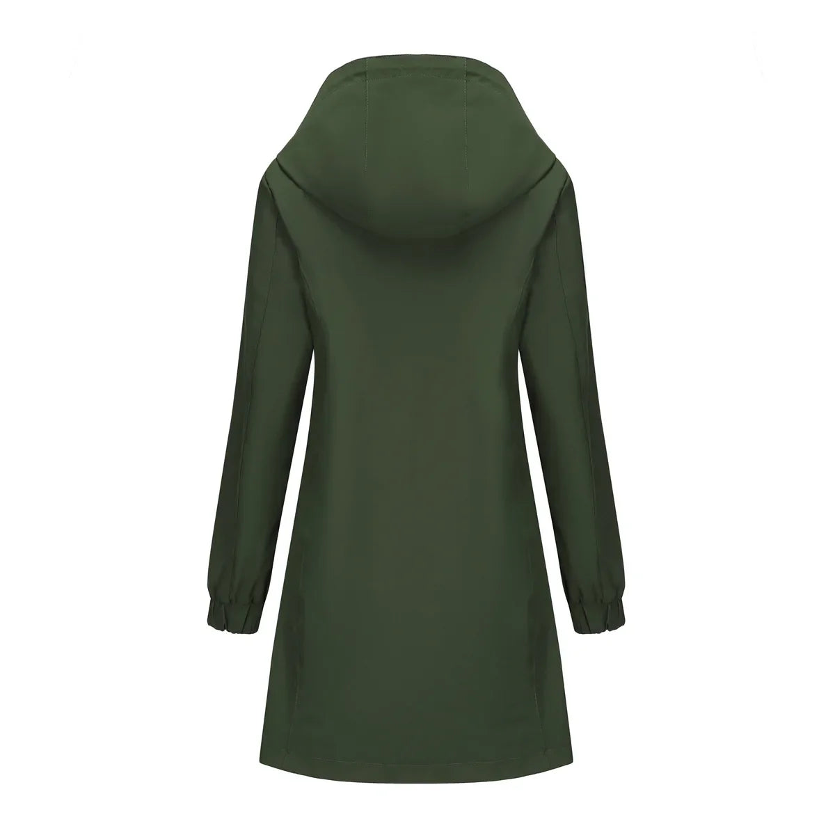 Spring Women's Hooded Long Jacket, Size S-3XL