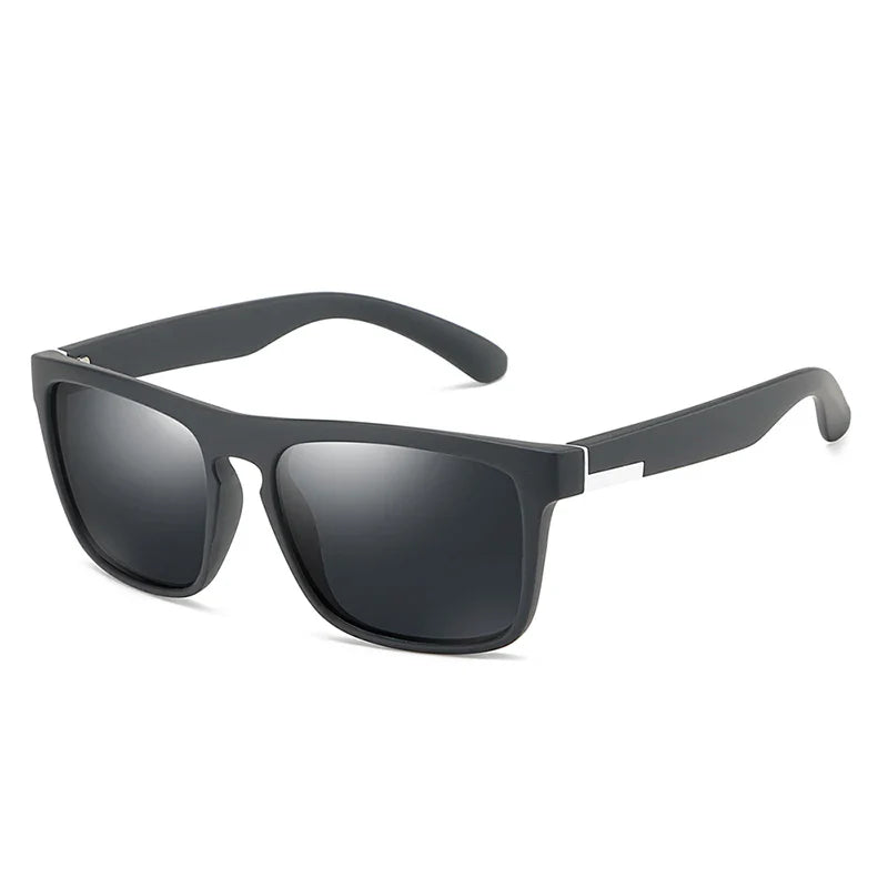 Stevvex BARCUR men's polarized driving sunglasses with UV400 protection, lightweight TR90 frame, anti-glare lenses, stylish summer eyewear