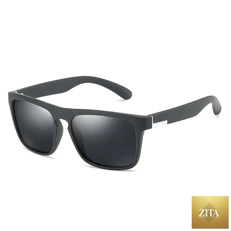 Stevvex BARCUR men's polarized driving sunglasses with UV400 protection, lightweight TR90 frame, anti-glare lenses, stylish summer eyewear