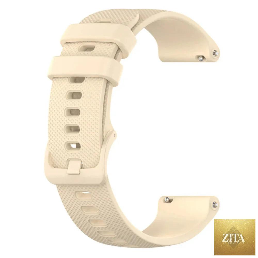 Coros silicone sport watch strap for Pace Series and APEX watches by BandsCo Straps, flexible and durable watch band.