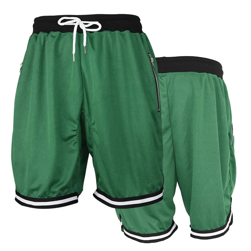 Men's THRIXINE quick dry gym jogger shorts in various colors, lightweight athletic shorts for active wear.