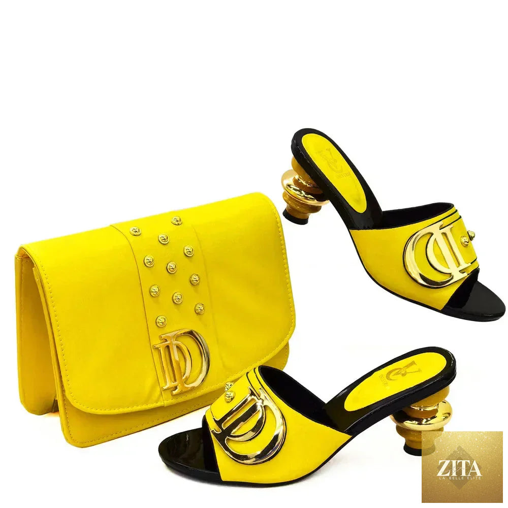 Elegant Italian shoes and matching bags set by EdleessFashion, featuring luxurious design and stylish accessories.